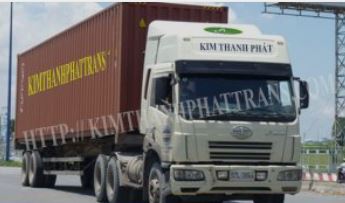 Vận chuyển hàng bằng container - Công Ty TNHH Thương Mại Dịch Vụ Du Lịch Vận Tải Kim Thành Phát